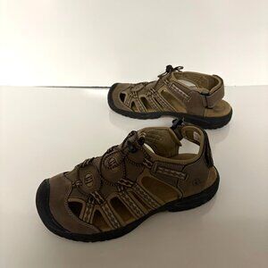 Coleman Longboat Mens Sandals Size 8M Adjustable Straps Brown Outdoor Adventure